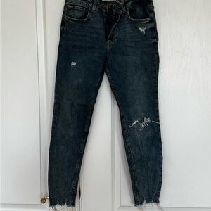 Bershka Distressed Skinny Jeans